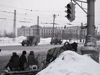 Улица Уральская в Перми. 1960-е годы.А.Зернин. ПермГАСПИ. Ф.1576 ВПД