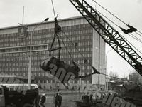 Строительство на улице Ленина. 1970-е годы.А. Зернин. ПермГАСПИ. Ф. 1576